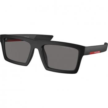 Prada Linea Rossa PS02ZSU Polarized 1BO02G Men's Sunglasses Black Size 55