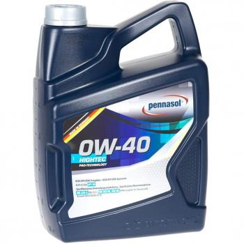 pennasol HighTec SAE 0 W-40 Aceite, 5 L)