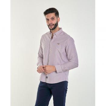 Camisa Spagnolo Oxford Rayas 016955 para Hombre