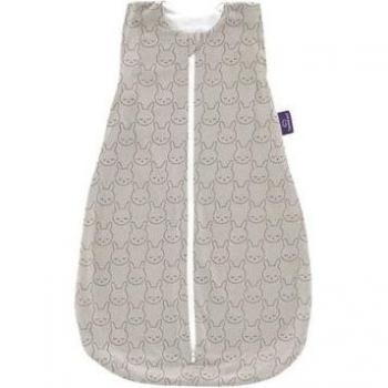 Saco de dormir de verano Liebmich conejito de peluche verde 70 cm TOG 0.5