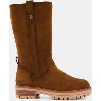 Xti Botas de niña en antelina con suela track