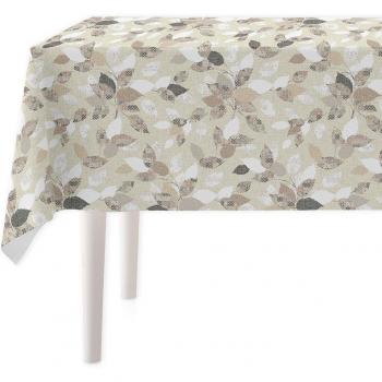 Mantel resinado Botanical natural - Protector de mesa impermeable y antimanchas