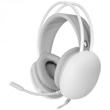 Mars Gaming MH-GLOW Auriculares Gaming con Micrófono, 360° Full Chroma RGB Flow, Diseño Ultra-ligero, Almohadillas Memory-Foam, Cancelación de Ruido, Jack 3