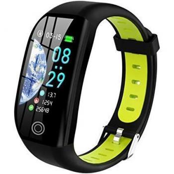 Tipmant Pulsera de Actividad, Reloj Inteligente Smartwatch Impermeable IP68 Pulsera Inteligentes con Pulsómetro Podómetro Calorías Pulsera Deporte para Android y iOS para Hombre Mujer Niños
