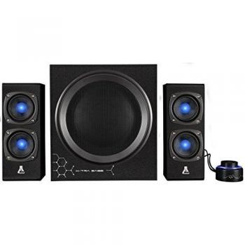 G-Lab KLUB300 - Altavoces, color negro