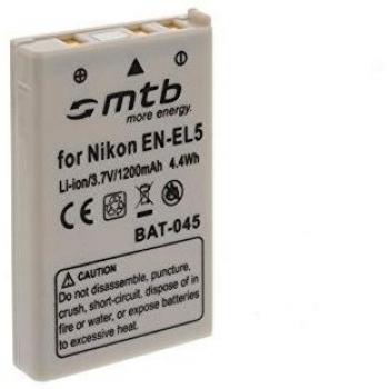 Batería EN-EL5 para Nikon Coolpix P80, P90, P100, P500, P510, P5000
