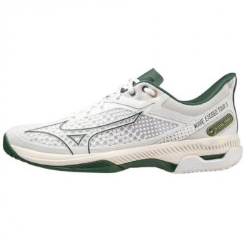 Zapatillas de Tenis Mizuno Wave Exceed Tour 5 AC para Hombre, características: diseño ligero, tecnología Wave para amortiguación y estabilidad, suela adecuada para todas las superficies, sistema de ajuste dinámico, refuerzo en la
