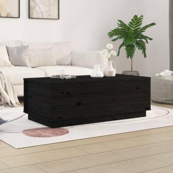 Mesa de centro de madera maciza de pino 100x50x35 cm Natural, Blanco, Gris - Mesita de Salón o Comedor o Auxiliar Mesa de Café Meuble Salón; Mesa de centro de madera maciza de