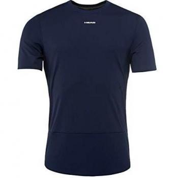 Head Vision Tech T-Shirt Men Camisetas, Hombre, Azul Oscuro, Medium