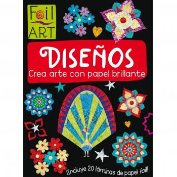 DISEÑOS. Crea arte con papel brillante