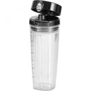 ZWILLING - Vaso para Batidora Personal 550 ml, Negro, Tapa Vacío, Compatible con Licuadora, Profesional