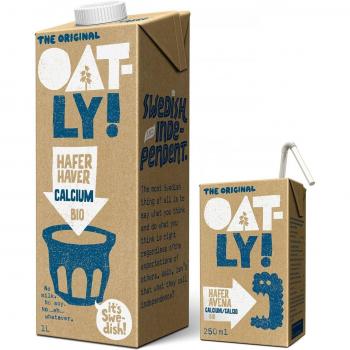 Bebida Avena Calcio Oatly Bio, 250 ml
