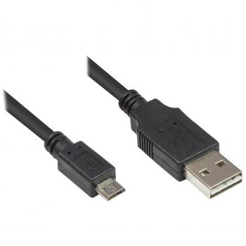 Cable USB 2.0 A a Micro B de 2 metros - Conector fácil y alta compatibilidad