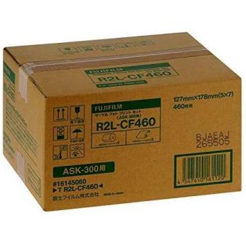 Papel Fotográfico Fujifilm R2L-CF460 - 2 rollos de 230 impresiones, tamaño 13x18 cm
