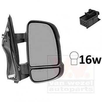 Espejo retrovisor VAN WEZEL 0983802, tipo: espejo retrovisor, características: diseño específico para vehículos, fácil instalación, fabricado con materiales de alta calidad, cumple con estándares de seguridad y visibilidad