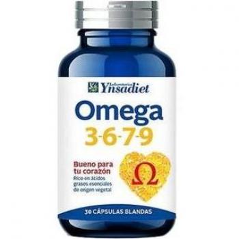 Ynsadiet Omega 3-6-7-9 Cápsulas - 30 unidades