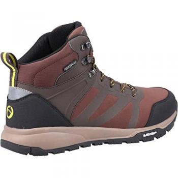 Cotswold Kingham Mid Waterproof Brown Hiking Boots for Men - Size UK 7