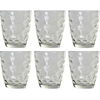 Set de Vasos DKD Home Decor Cristal (300 ml) (6 pcs