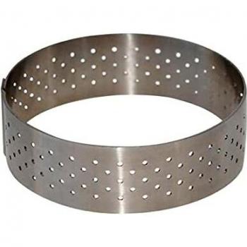 Molde de Pastel Perforado con Borde Recto 10,5 cm - De Buyer D-3099-04