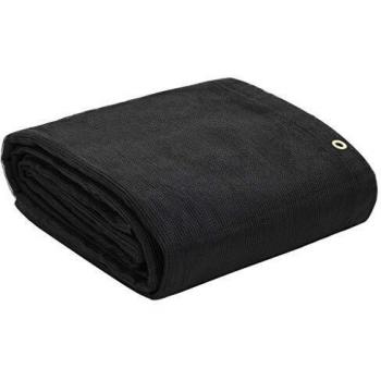 vidaXL Red para Contenedor Transporte HDPE Negro 3.5x8m Accesorios Vehiculos