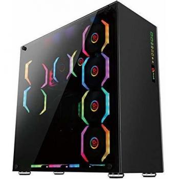 Talius Caja E-ATX Gaming Avalon Cristal Templado 4fan USB 3.0