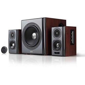 Edifier S350DB 2.1canales 150W Negro, Madera Conjunto de Altavoces - Set de Altavoces