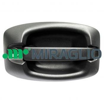 Tirador de puerta MIRAGLIO 80/860 Izquierda - Manecilla de puerta con diseño elegante, fabricado en acero inoxidable, acabado pulido, compatible con puertas de grosor estándar, incluye tornillería para fácil instalación