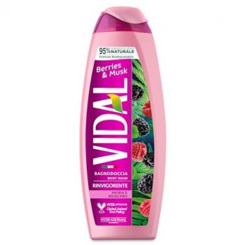 Vidal Gel de Ducha Hidratante Mora y Almizcle 500ml