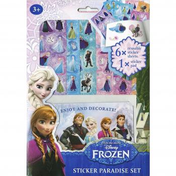 Set Cuaderno Y Pegatinas Frozen