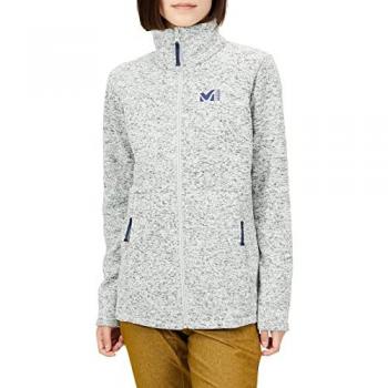 Chaqueta de mujer Millet Tribeni Lila con forro polar gris jaspeado - XL