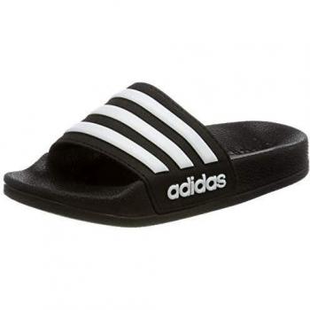 Adidas Adilette Shower Slides Kids Black/White G27625