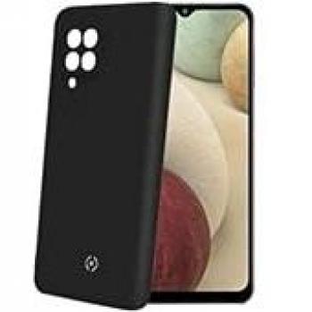 Celly Cover Cromo Samsung A12 Negra