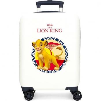 Maleta de cabina El rey León 50 cm blanco
