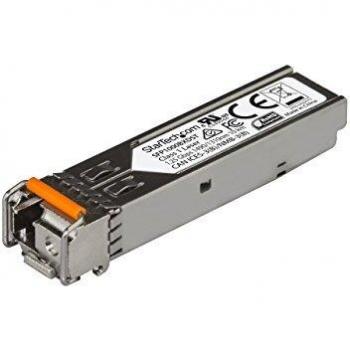 StarTech.com 1000BASE-BX Downstream SFP Transceiver Module, 1 Gbps, 10 km, MSA Compliant Fiber SFP