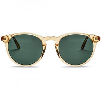 Messy Weekend DEPP Champagne Verdes Gafas de Sol para Hombre Amarillas 49 Lentes
