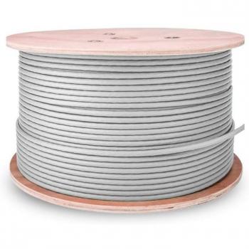 Bobina de Cable de Red Aisens RJ45 Cat.6 UTP Rígido AWG23 CCA (Aleación) Gris 500m