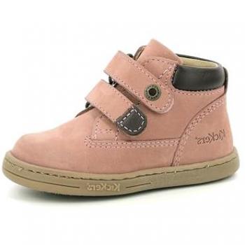 Kickers Tackeasy Light Pink Children's Ankle Boots