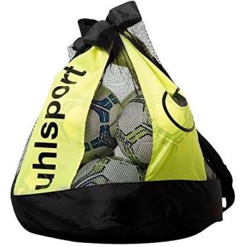 uhlsport 100426302 Bolsa de Red, Unisex, Negro/Amarillo