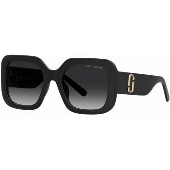 Marc Jacobs Square Women's Black Grey Gradient Sunglasses 647/s - One Size