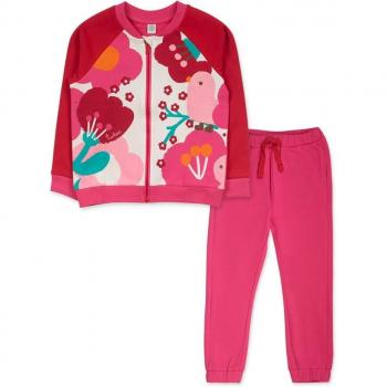Conjunto de bebé niña Tuc Tuc de felpa con sudadera y pantalón deportivo Besties
