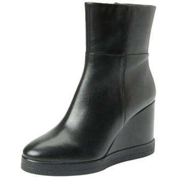 Geox Elidea Wedge Women's Ankle Boots - Black