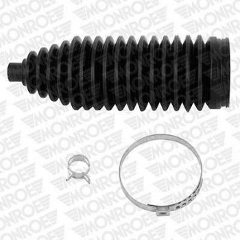 Juego de fuelles de dirección MONROE L10017, incluye dos fuelles de dirección, fabricados en material resistente a la abrasión y al desgaste, diseño específico para garantizar un ajuste perfecto, protege las juntas de la suciedad y el