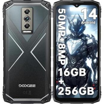 Smartphone Doogee Blade 10 Pro 6GB/256GB, Pantalla de 6.56'', Cámara de 50MP, Batería de 5150mAh, IP68, NFC, Dual SIM
