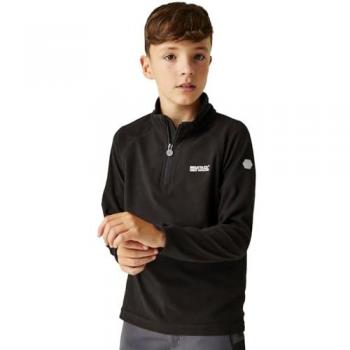 Regatta Kids' Loco Black Half Zip Fleece 3-4 Years