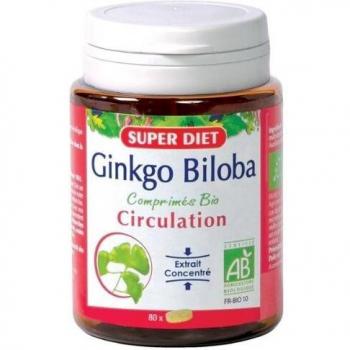 Ginkgo Biloba Bio 80 Comprimidos - Suplemento Natural para la Circulación