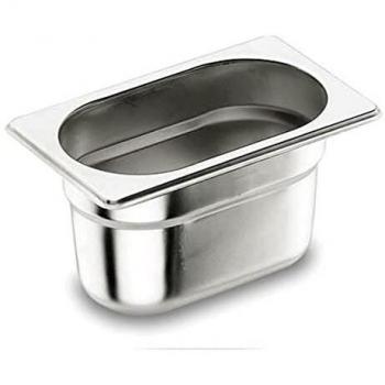 Lacor Cubeta 1/3, Inoxidable 18/10, Plateado, 176 x 325 x 55 mm