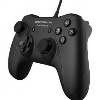 Thrustmaster DUAL ANALOG 4 - Gamepad - Compatible PC - 2 mini-sticks y 12 botones - Conexión USB