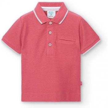 Polo piqué de bebé niño con bolsillo - Boboli 718084 ARCILLA