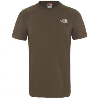 The North Face S/S North Face tee Camiseta, Hombre, New Taupe Green, XL