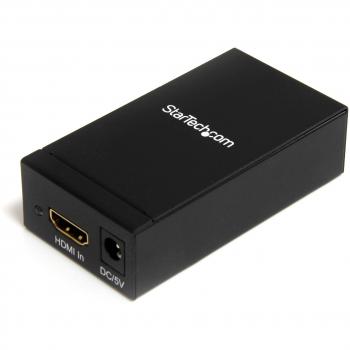 StarTech.com HDMI2DP - Adaptador de video HDMI y DVI a DisplayPort, cable convertidor